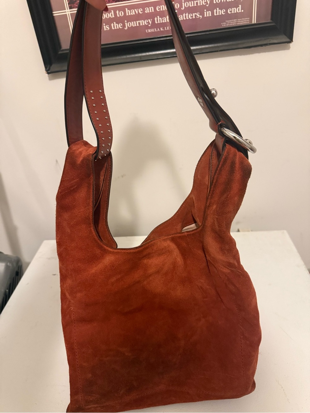 Women’s Suede Hobo Bag